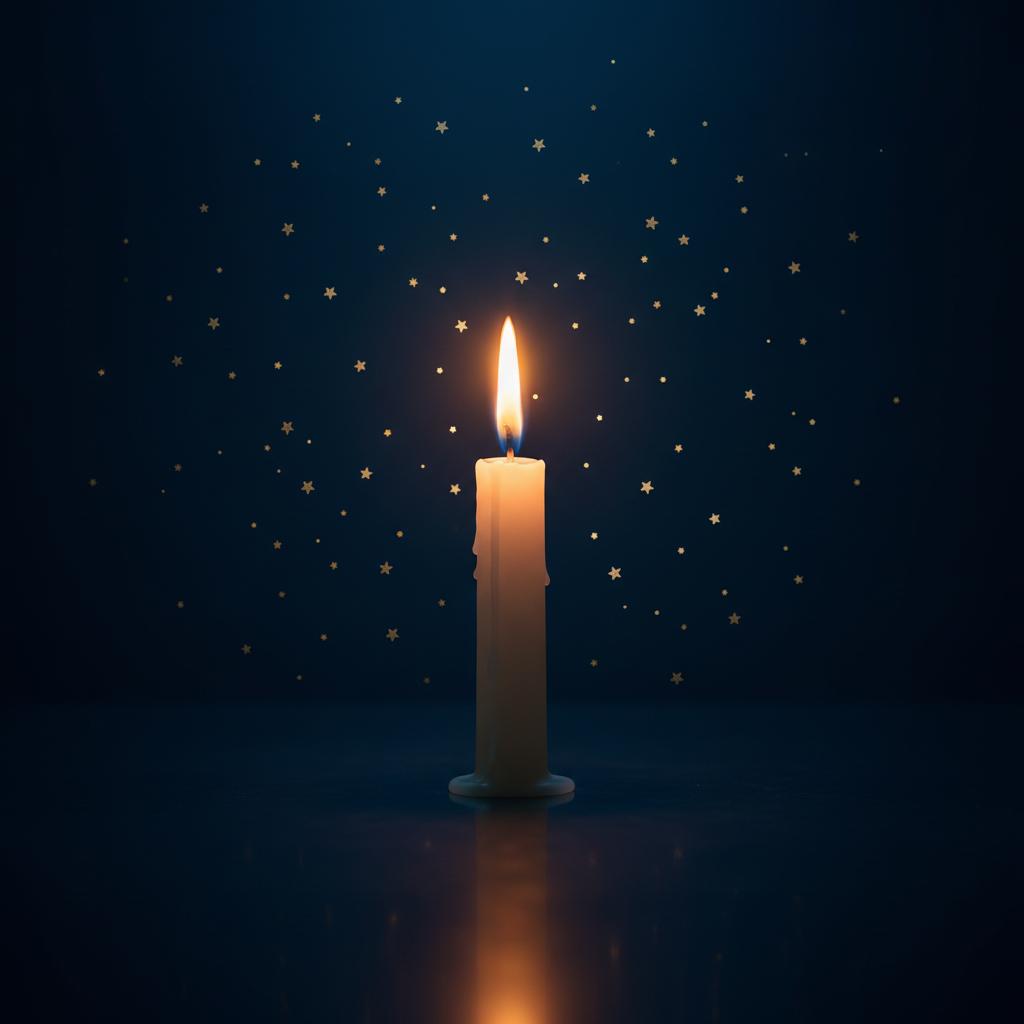 Single candle