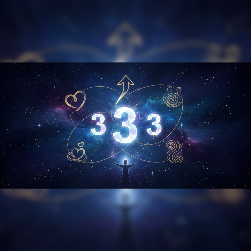 333 Angel Number Meaning: Love, Career & Twin Flames - featured